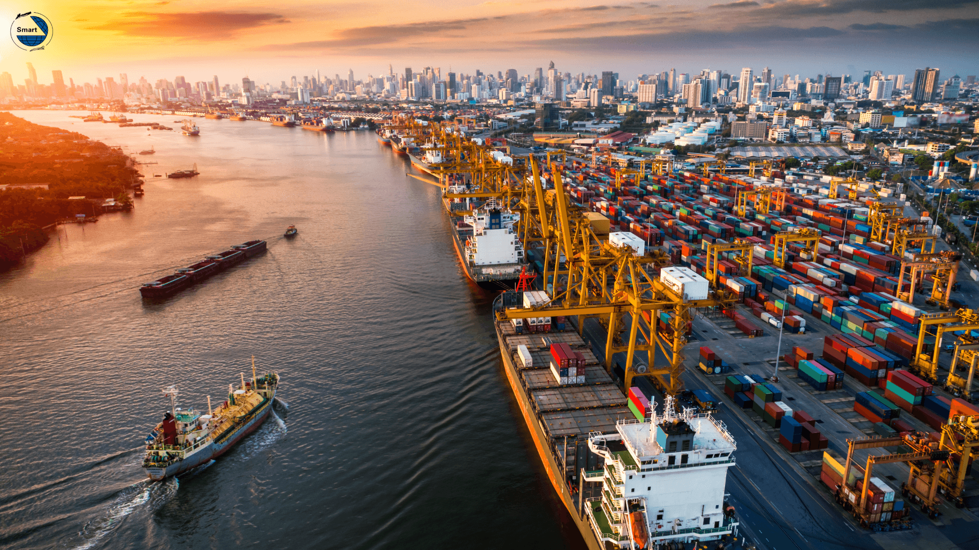 Port and terminal infrastructure supporting liquid-bulk logistics
